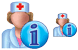 Doctor info icons