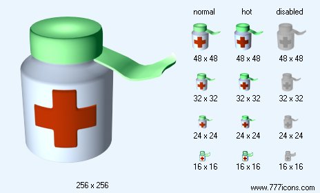 stock icons drug discovery