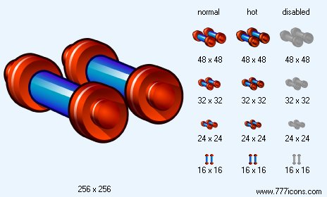 Dumb-Bells Icon Images