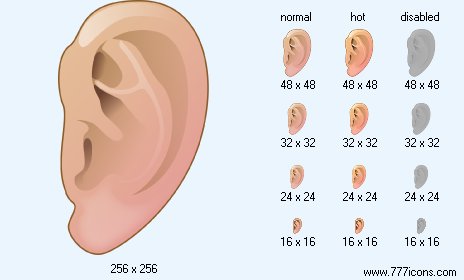 Ear Icon Images