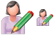 Edit patient-woman icons