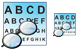 Eye-chart icons