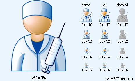 Immunologist Icon Images