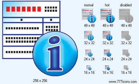 Medical Invoice Info Icon Images