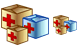 Medical store icons