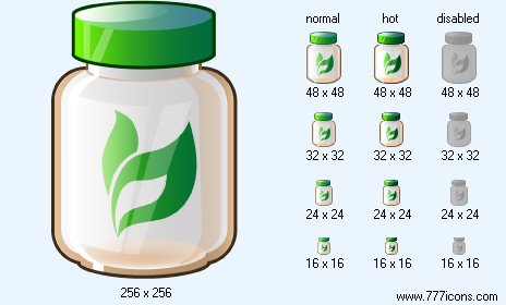 Natural Drug V2 Icon Images