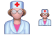 Optometrist icons