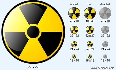 Radiation Icon Images