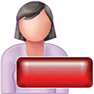 Remove Patient-Woman icon