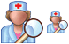 Search doctor icons