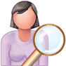 Search Patient-Woman icon