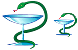 Snake cup icons
