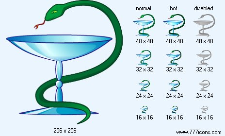 Snake Cup Icon Images