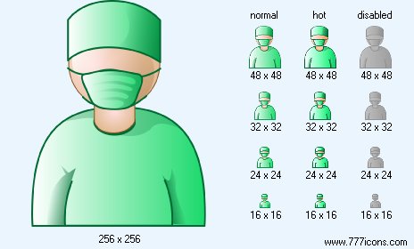 Surgeon Icon Images