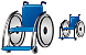 Wheelchair icons