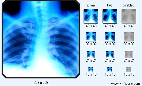 X-Ray Picture Icon Images