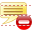 Decline message icon
