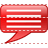 Red message icon
