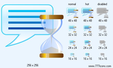 Delayed Message Icon Images