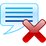 Delete Message icon