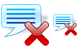 Delete message SH icons