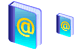 E-mail book icons