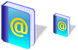 E-mail book SH icons