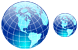 Globe icons