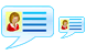 Html message icons