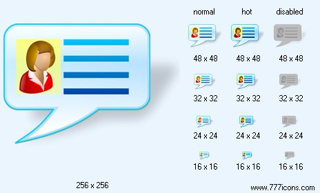Html Message with Shadow Icon Images