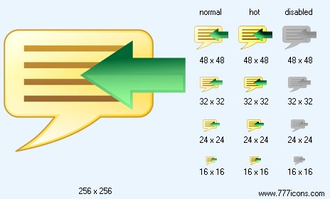 Import Message Icon Images