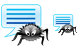 Infected message icons