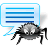 Infected Message with Shadow icon