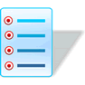 List with Shadow icon