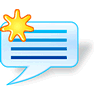 New Message with Shadow icon
