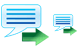 Next message icons