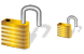 Open lock SH icons