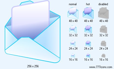Open Mail Icon Images