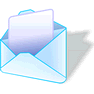 Open Mail with Shadow icon