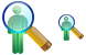 Search contacts icons