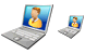 Visual communication icons