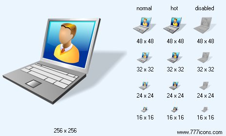 Visual Communication with Shadow Icon Images