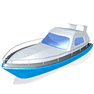 Boat with Shadow icon