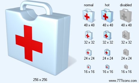 First Aid with Shadow Icon Images