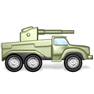 Gun Carriage with Shadow icon
