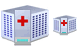Hospital icons