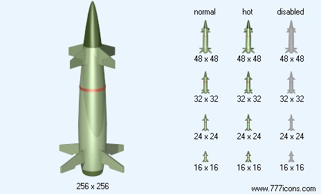 Missile Icon Images