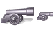 Old cannon SH icons