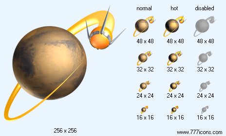 Space Probe Icon Images