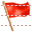 Red flag icon